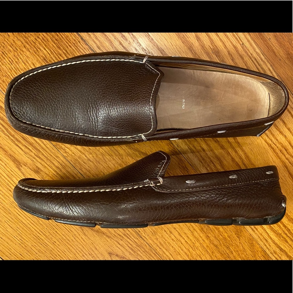 Prada Driving Loafers, Brown
